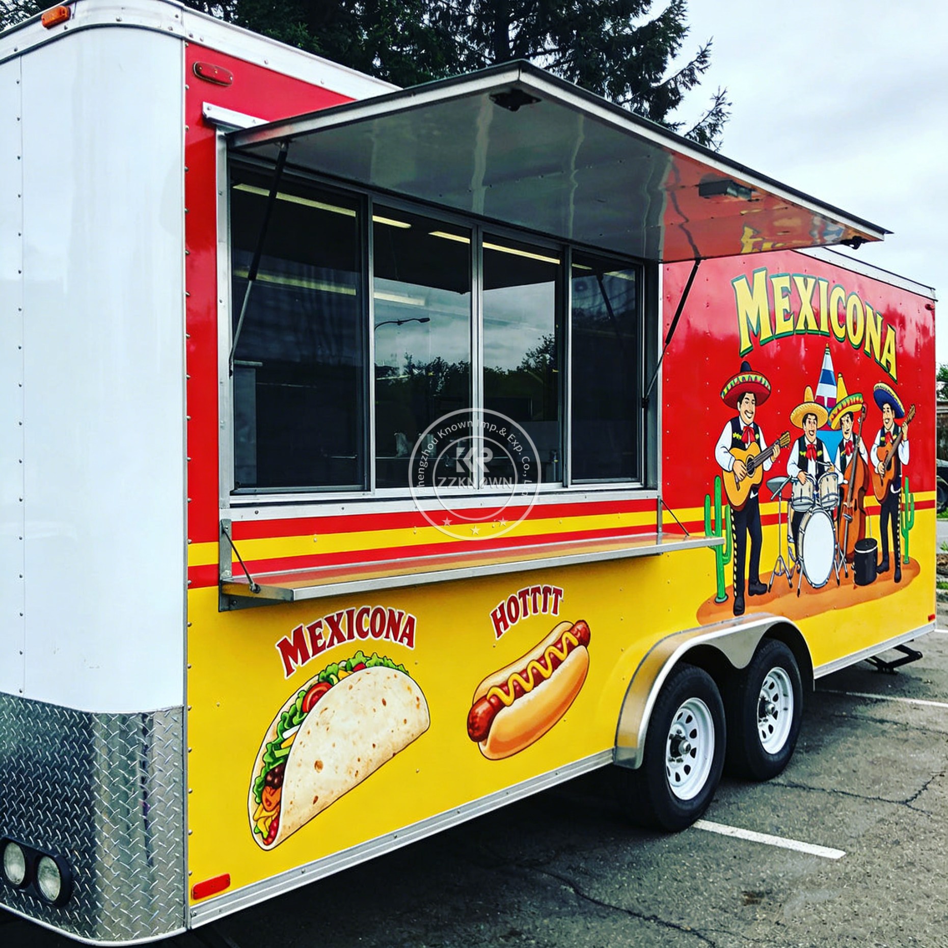 Coffee Equipment For Sale - Customized Mobile Food Trailer Fully Equipped