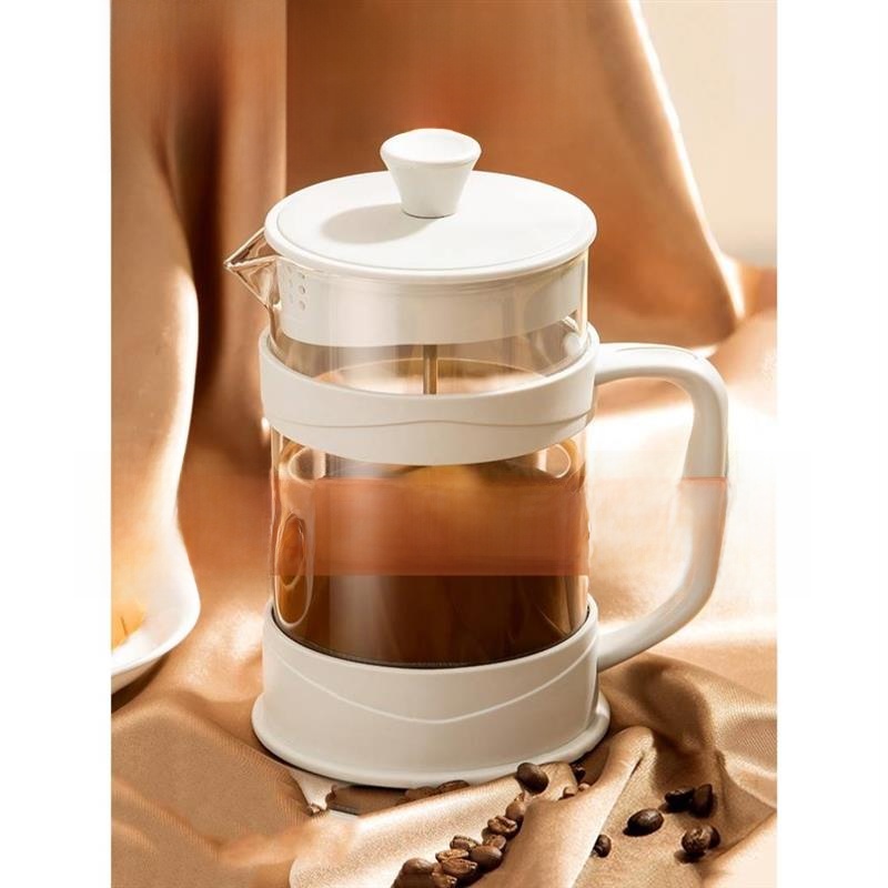Coffee Equipment For Home - Hand Press Glass Coffee Maker Home