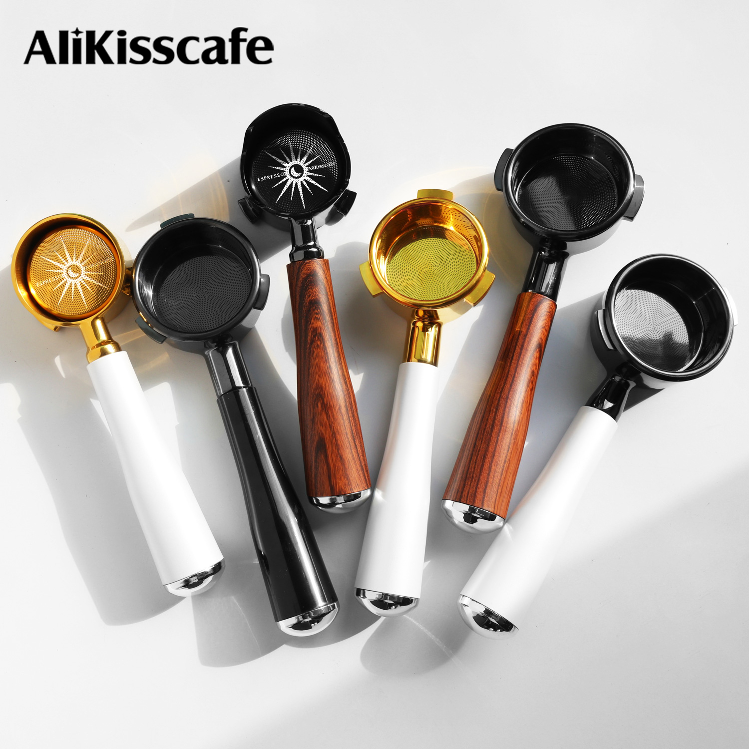 Coffee Equipment Tools - AliKisscafe 54mm Coffee Bottomless Portafilter Naked