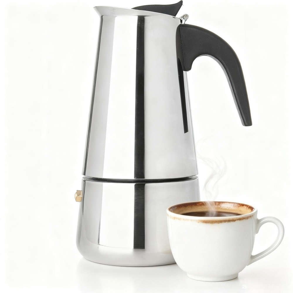 Coffee Equipment Tools - Portable Coffee Pot Stainless Steel Mocha