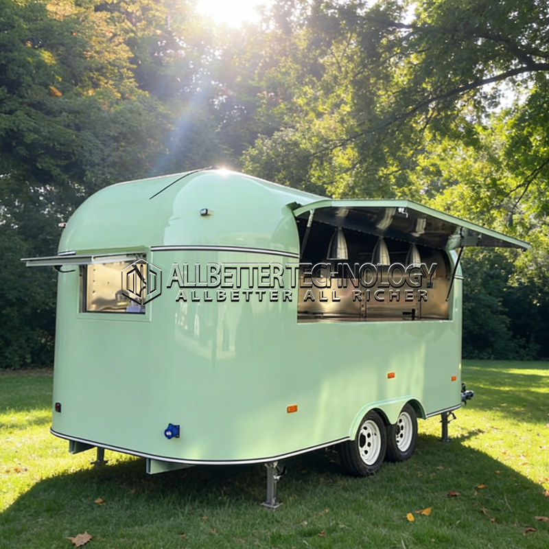 Coffee Equipment For Sale - Allbetter Commercial Food Kiosk Trailer Ice