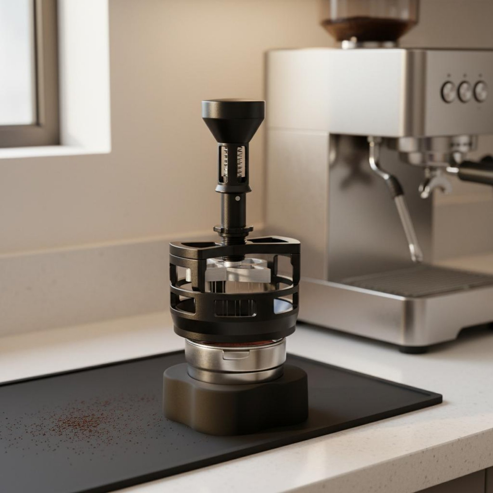 Coffee Distribution Tool - Espresso Probe Distributor Breaks Up Clumps