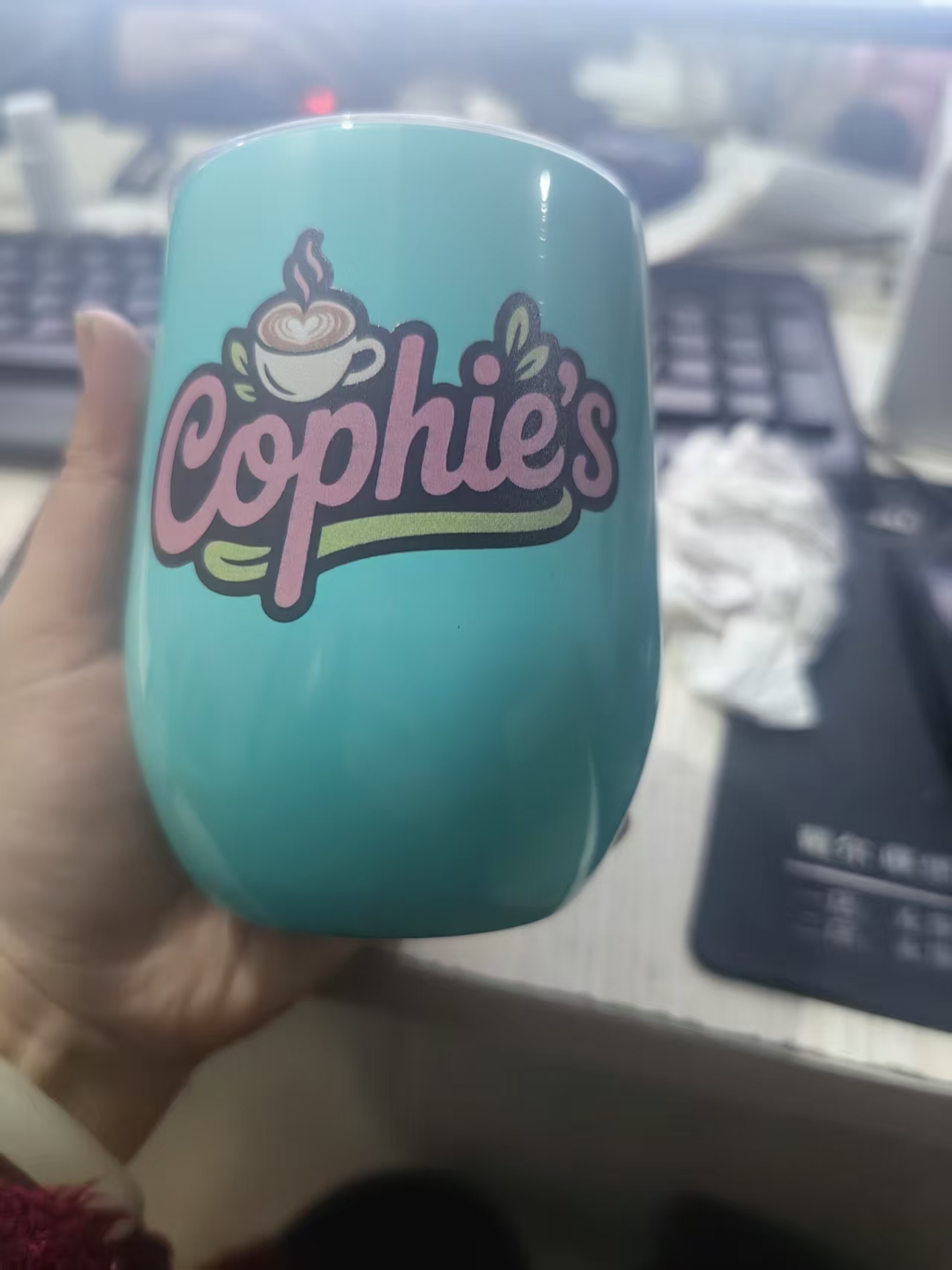 Coffee Equipment - 12oz egg mug Travel Coffee Mug