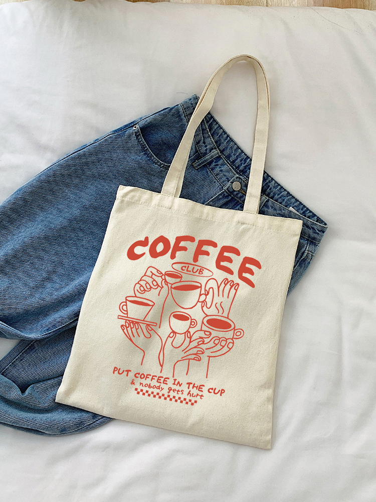 1pc Coffee Canvas Women Handba - đánh giá và giá Coffee Equipment Travel Bag