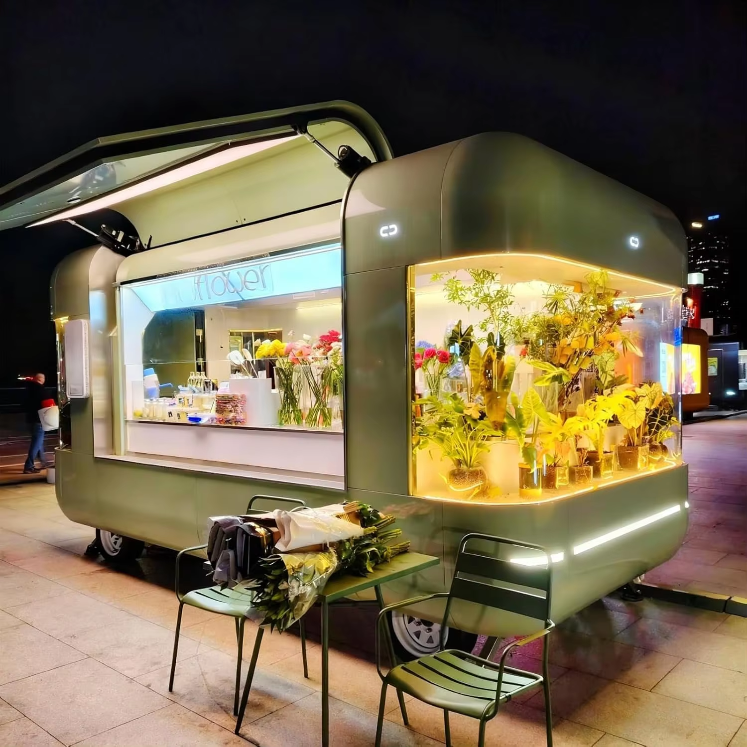 Mobile bar Station Ice Cream P - đánh giá và giá Coffee Equipment