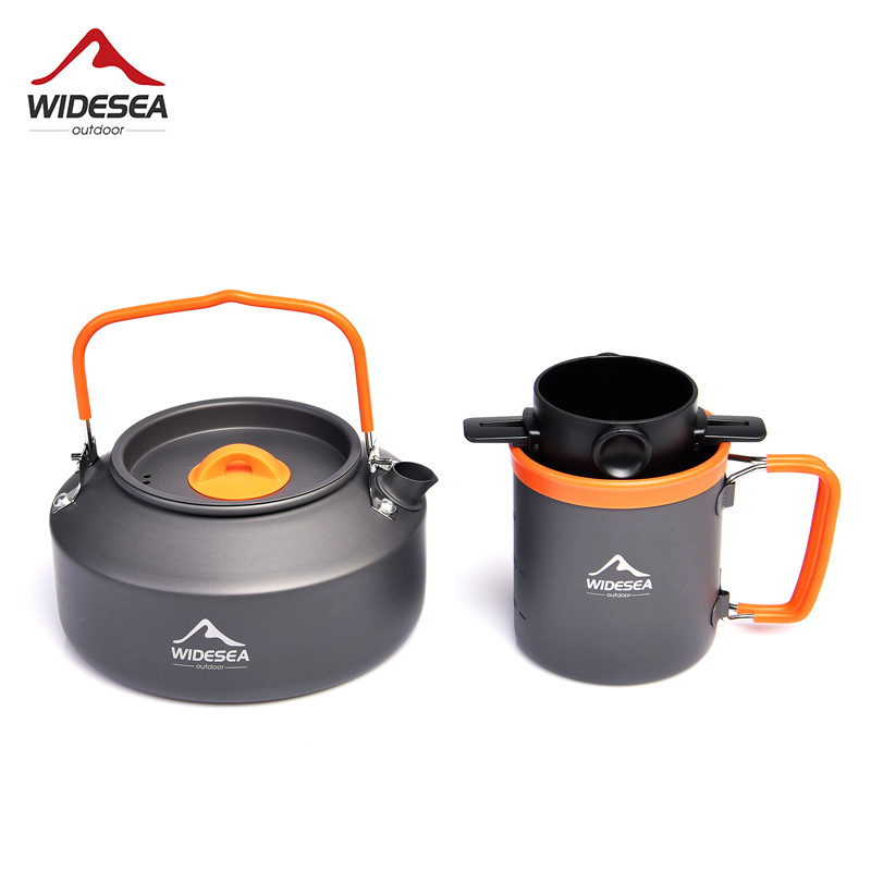 Widesea Camping Coffee Cookwar - đánh giá và giá Coffee Equipment Filter