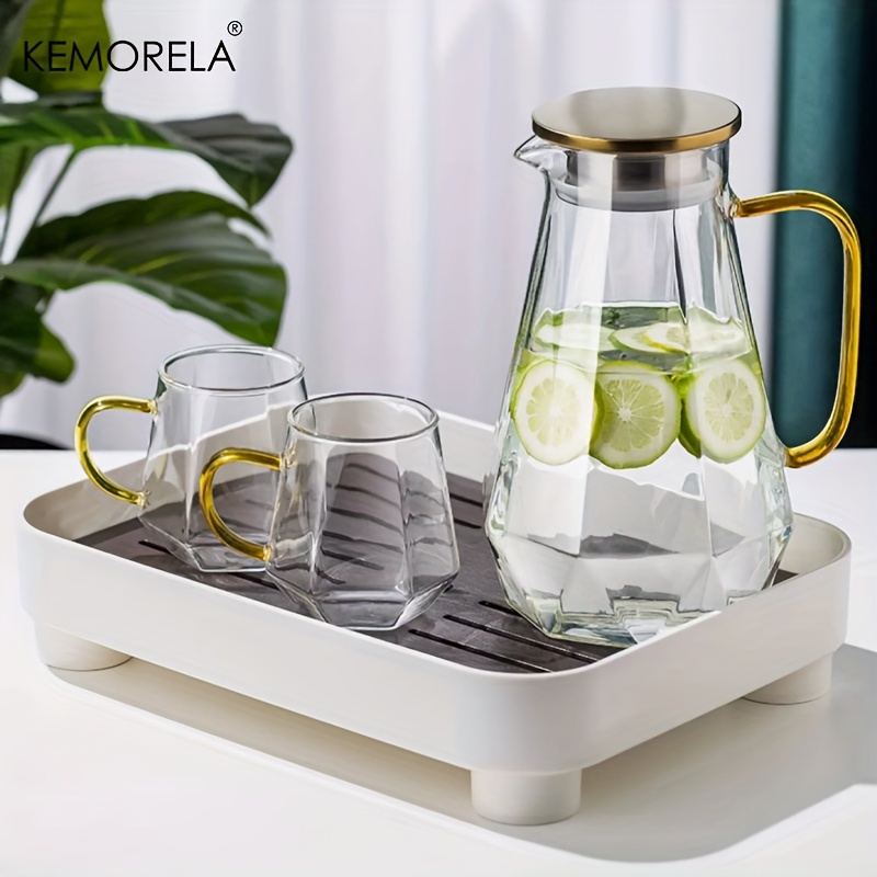 1PCS Diamond Texture Glass Tea - đánh giá và giá Coffee Equipment For Home