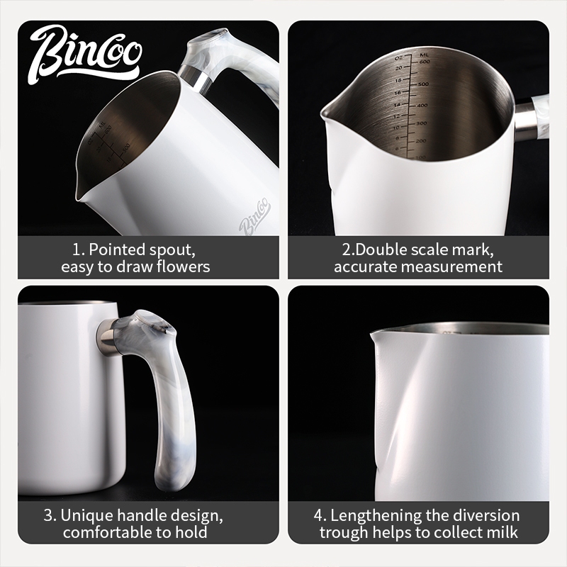 BINCOO Coffee Latte Art Pitche - đánh giá và giá Coffee Equipment