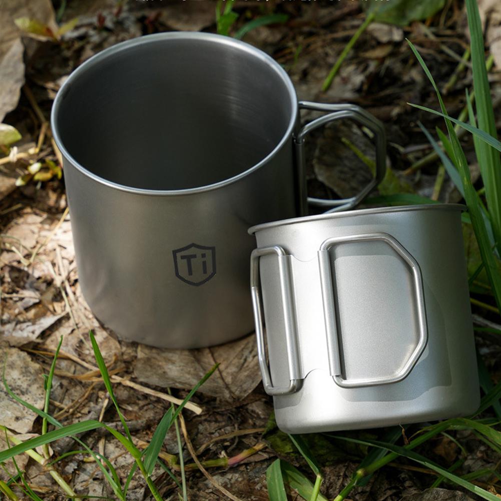 Titanium Folding Cup Outdoor C - đánh giá và giá Coffee Equipment Travel Bag