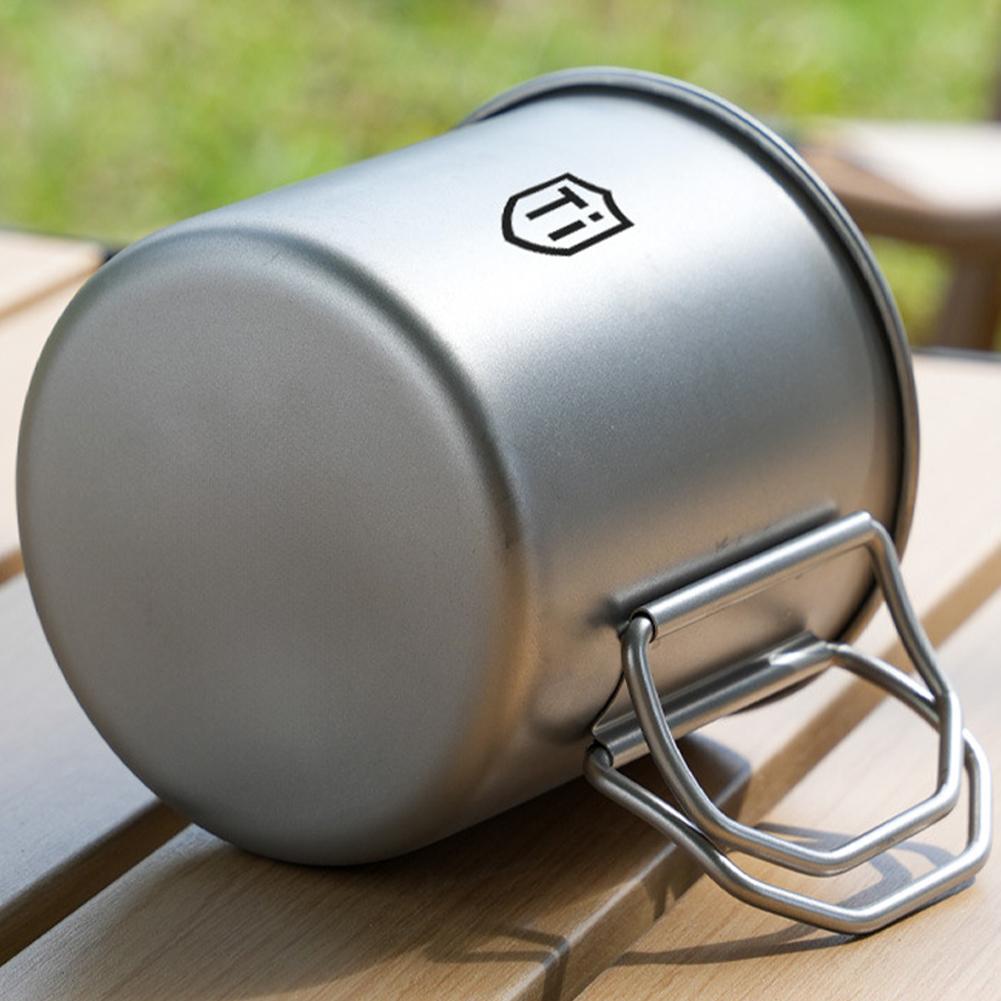 Titanium Folding Cup Outdoor C - đánh giá và giá Coffee Equipment Travel Bag