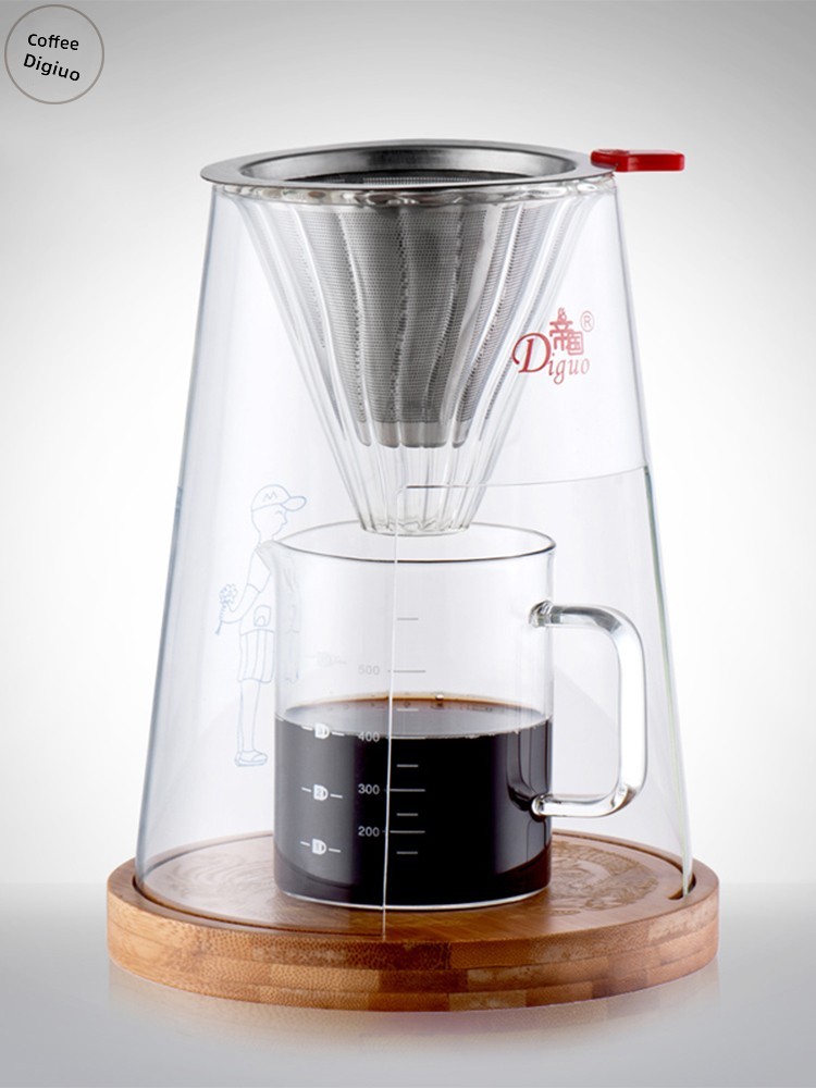 Creative Hand-Poured Glass Cof - đánh giá và giá Coffee Equipment Filter