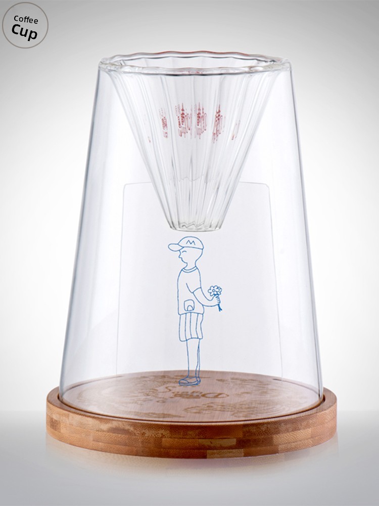 Creative Hand-Poured Glass Cof - đánh giá và giá Coffee Equipment Filter