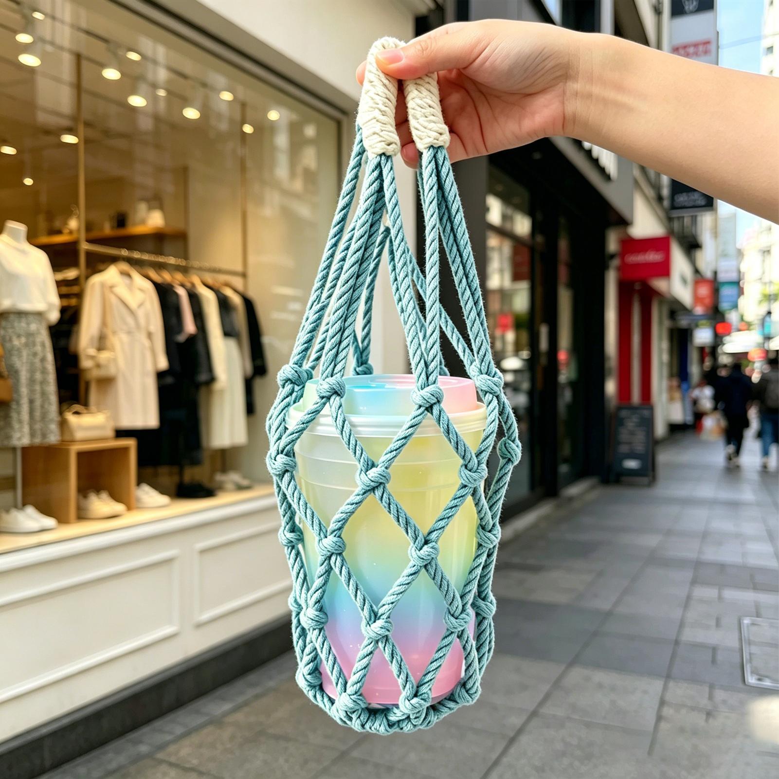 Handwoven Water Bottle Pouch M - đánh giá và giá Coffee Equipment Travel Bag