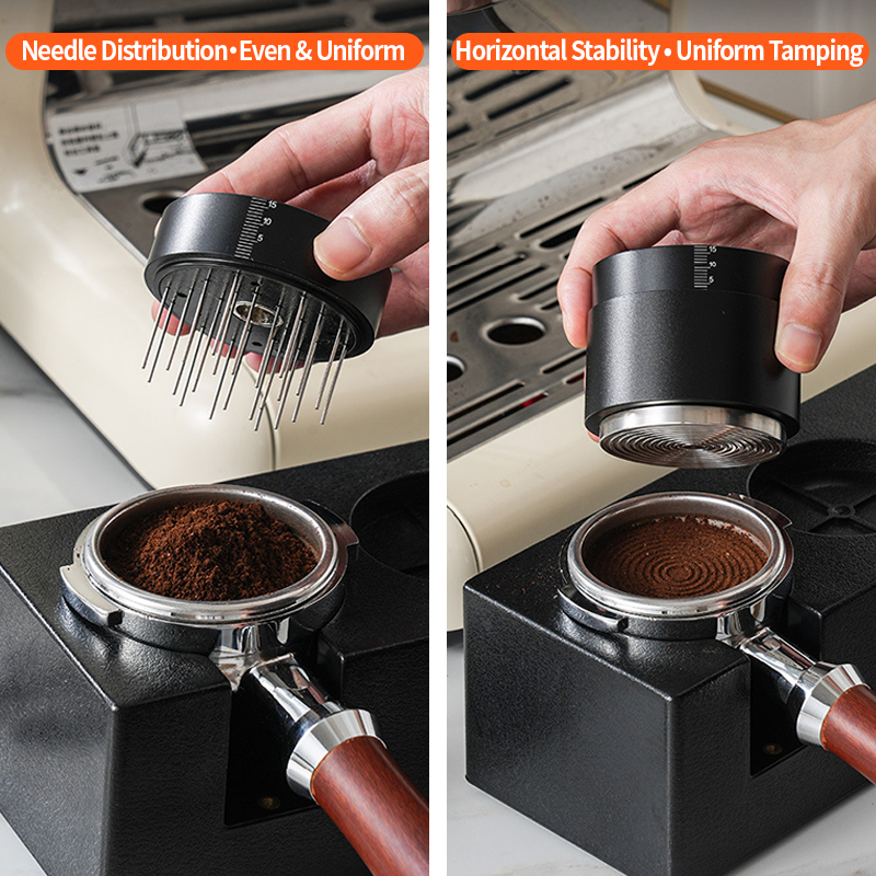 OANKR 2-in-1 Coffee Tamper wit - đánh giá và giá Coffee Distribution Tool