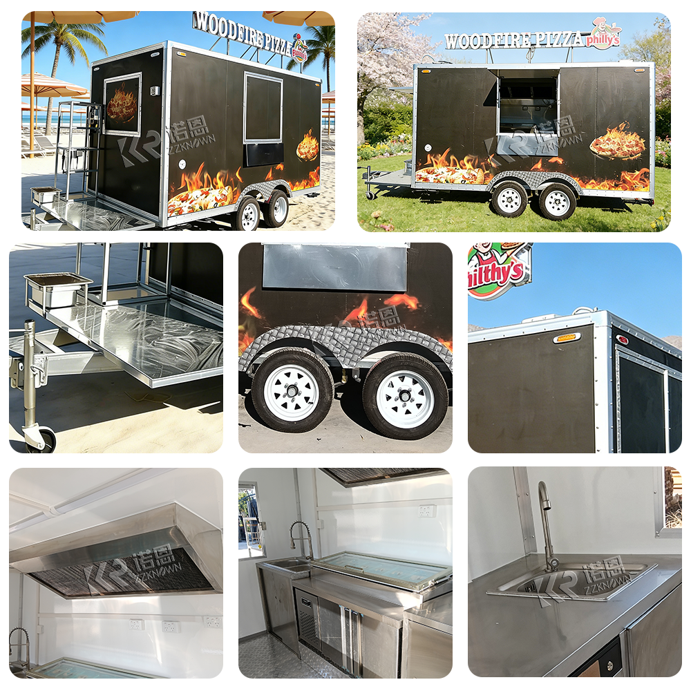 Customized Mobile Food Trailer - đánh giá và giá Coffee Equipment For Sale