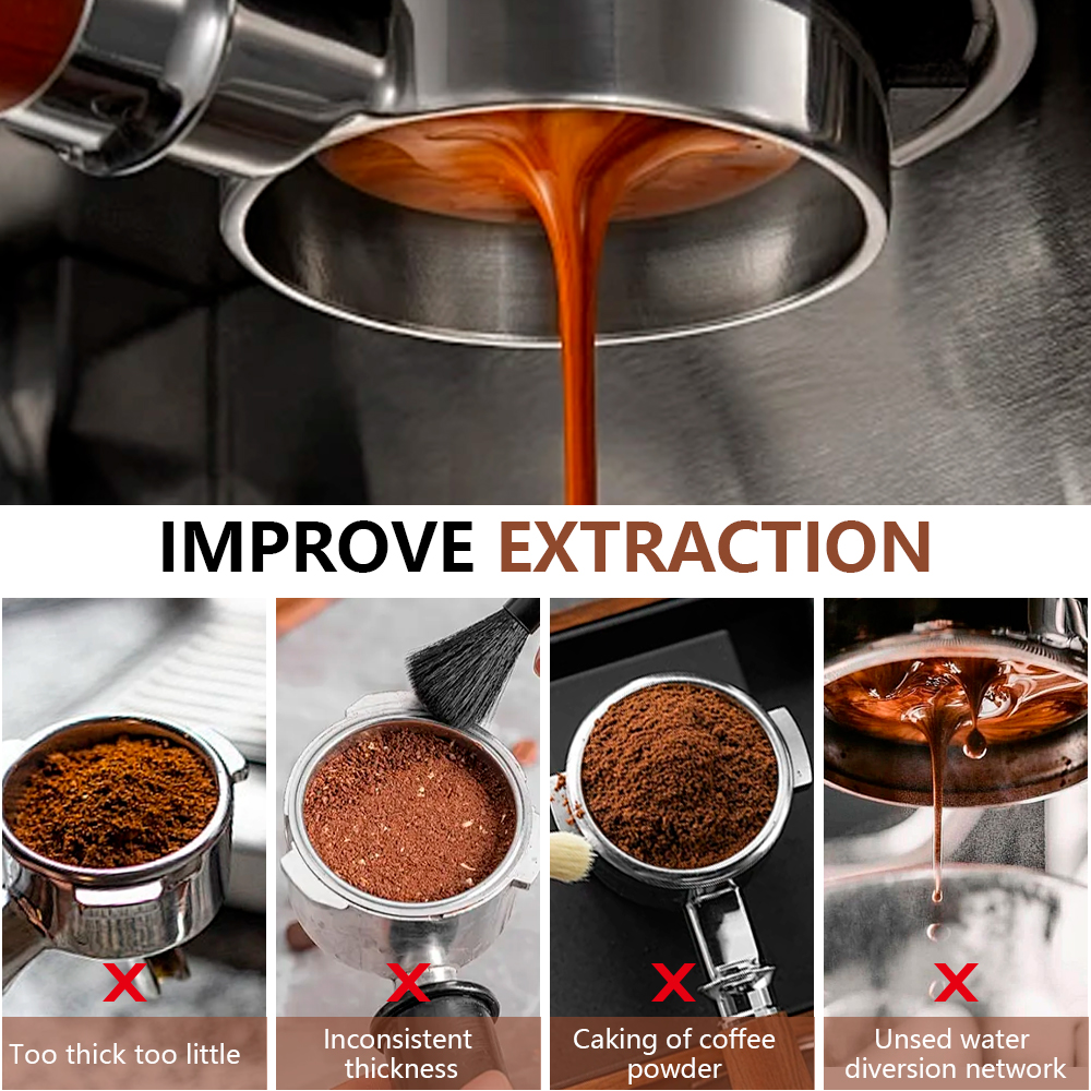 58mm 3-ears For Hibrew h10a/h7 - đánh giá và giá Coffee Equipment Tools