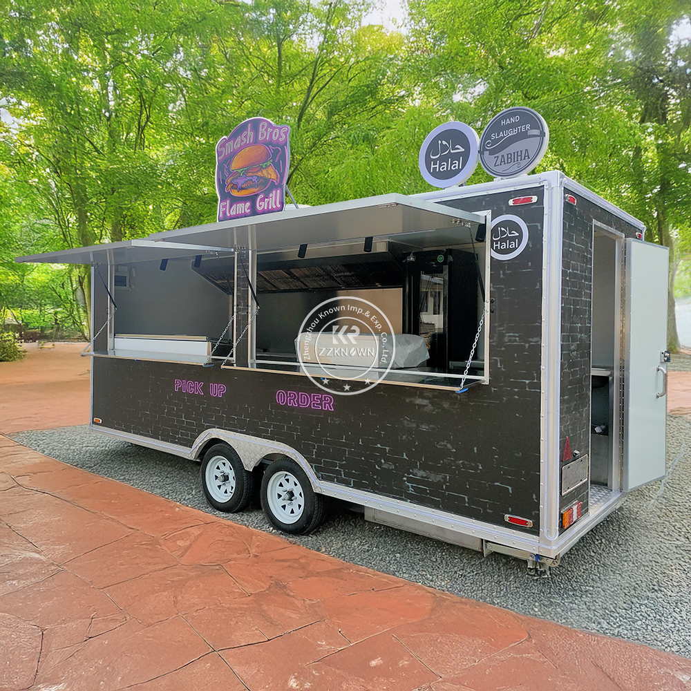 Concession Food Trailer  With  - đánh giá và giá Coffee Equipment For Sale