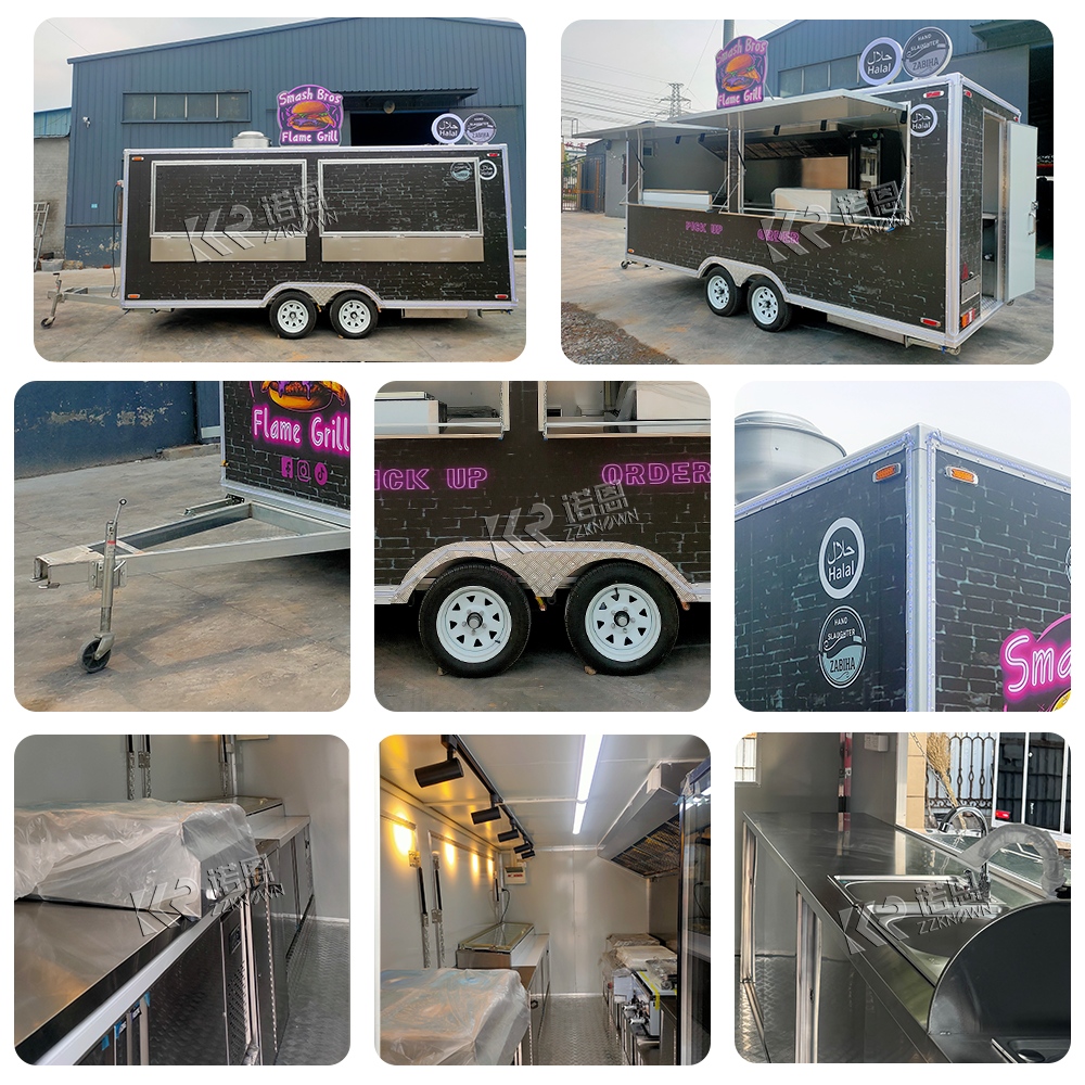 Concession Food Trailer  With  - đánh giá và giá Coffee Equipment For Sale
