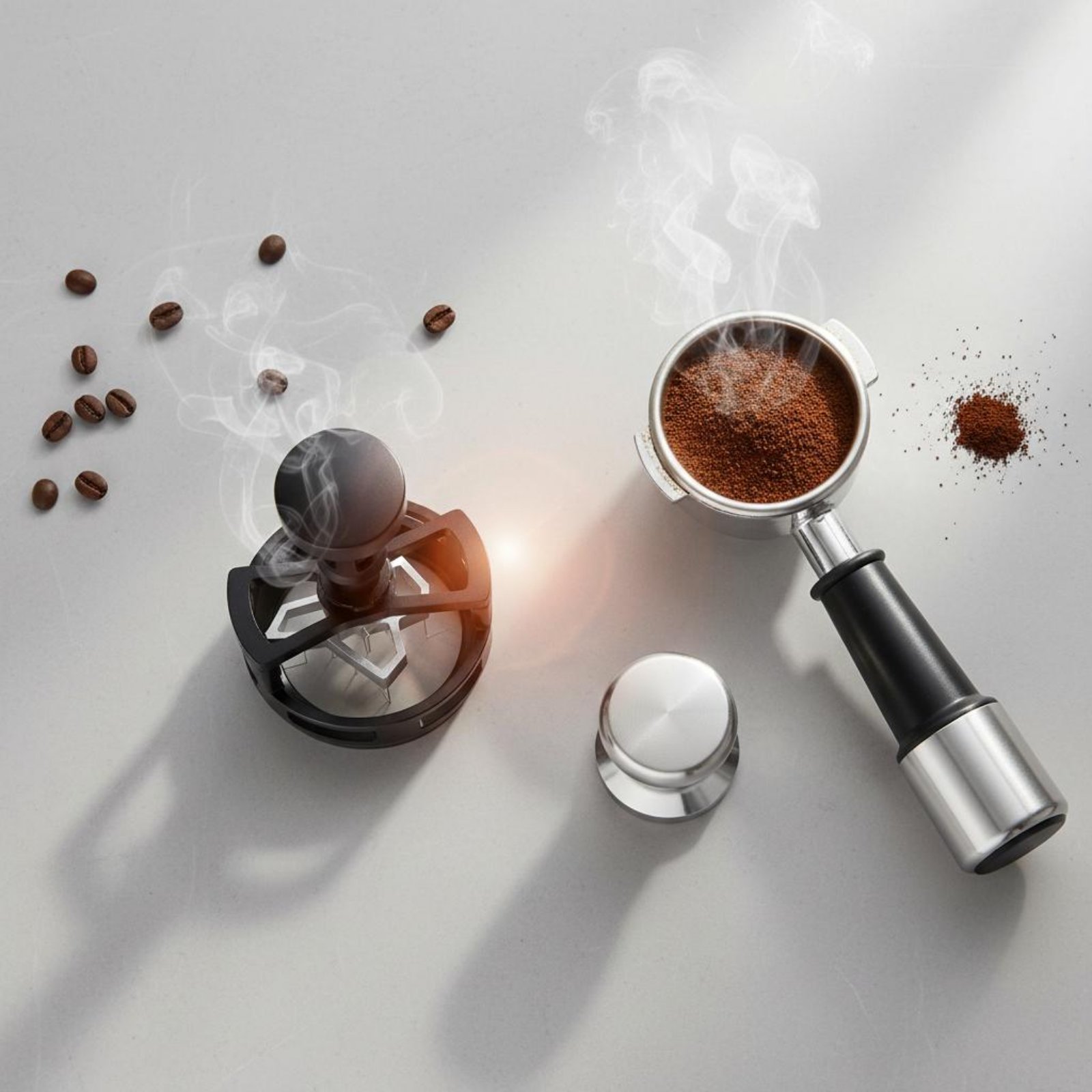 Espresso Probe Distributor Bre - đánh giá và giá Coffee Distribution Tool