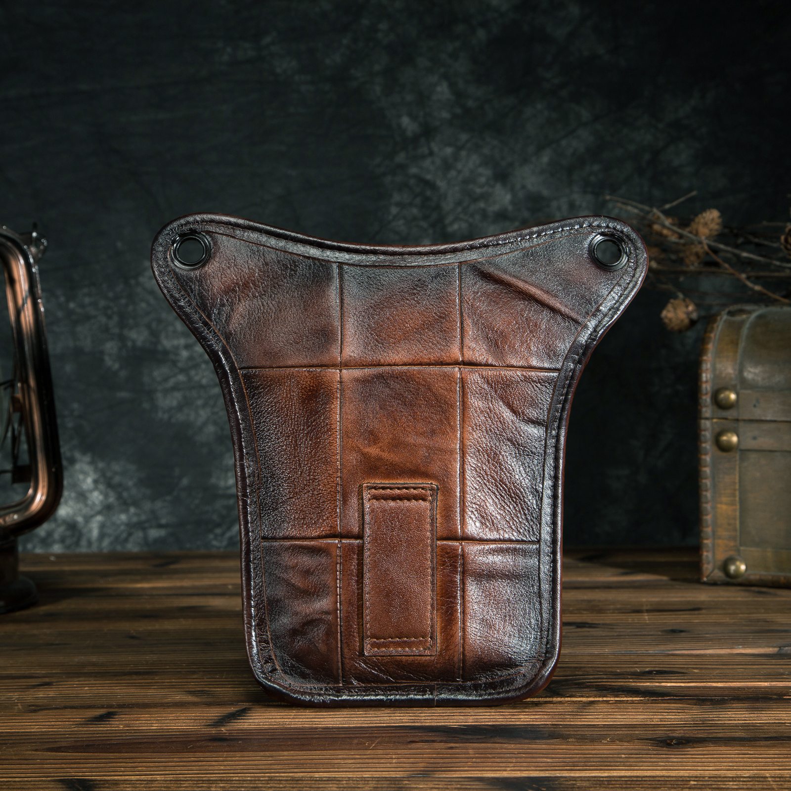 Thick Crazy Horse Leather Men  - đánh giá và giá Coffee Equipment Travel Bag