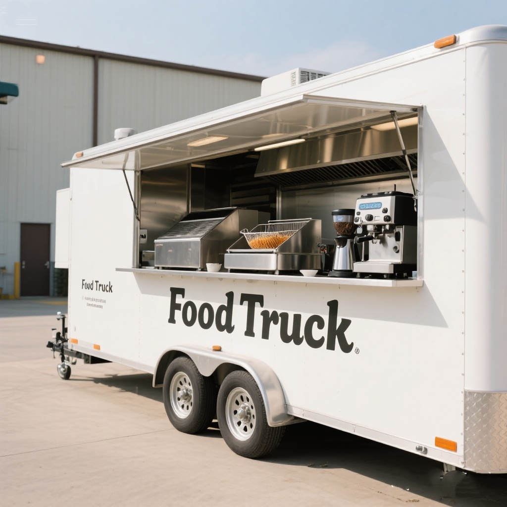 Mobile Food Truck With Full Ki - đánh giá và giá Coffee Equipment For Sale