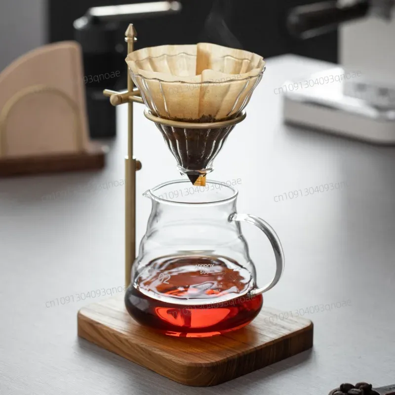 HeMu Solid Wood Brass Hand Bre - đánh giá và giá Coffee Equipment Filter