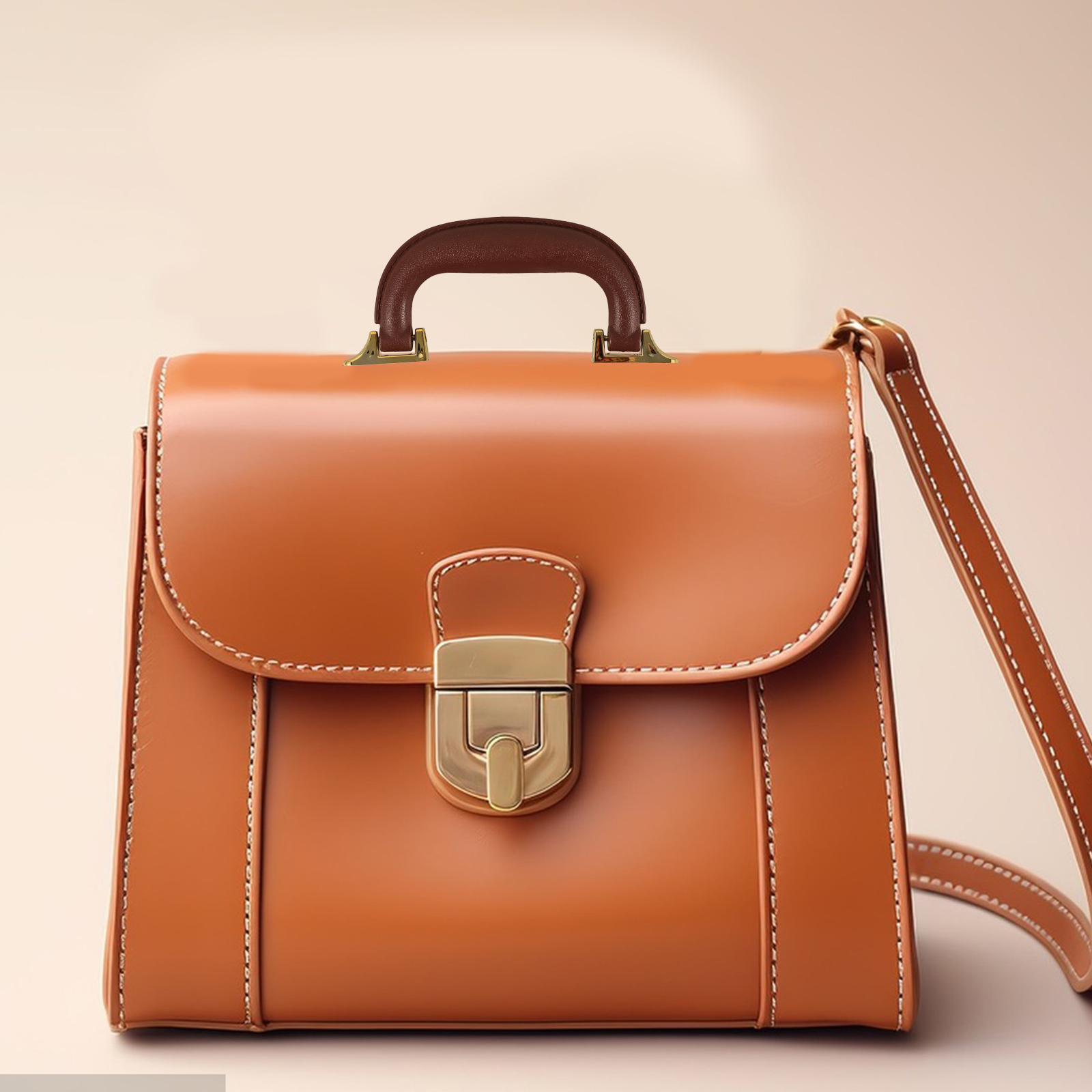 1 set Coffee Color Luggage Han - đánh giá và giá Coffee Equipment Travel Bag