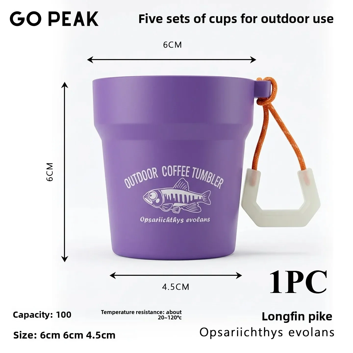 GO PEAK 5PCS Ultralight Campin - đánh giá và giá Coffee Equipment Travel Bag